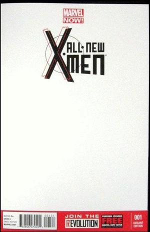 [All-New X-Men No. 1 (1st printing, variant blank cover)]