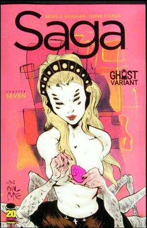 [Saga #7 (1st printing, Ghost Variant cover - Paul Pope)]