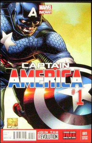 [Captain America (series 7) No. 1 (1st printing, variant cover - Joe Quesada)]