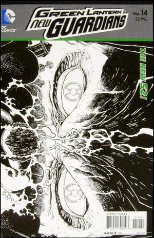 [Green Lantern: New Guardians 14 (variant wraparound sketch cover)]
