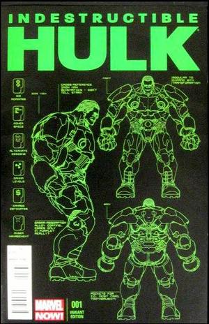 [Indestructible Hulk No. 1 (variant design cover - Leinil Yu)]