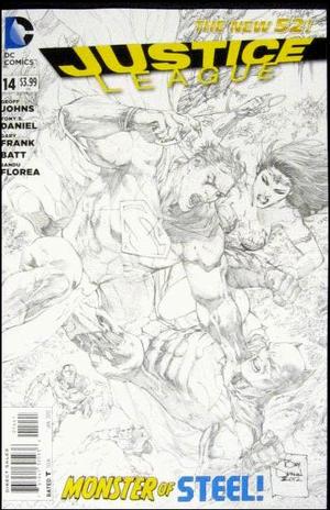 [Justice League (series 2) 14 (variant sketch cover - Tony Daniel)]
