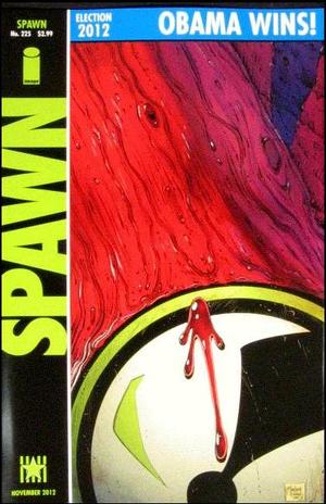 [Spawn #225 (regular cover, Barack Obama edition)]