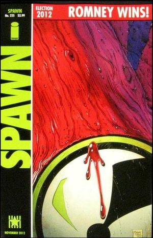 [Spawn #225 (regular cover, Mitt Romney edition)]