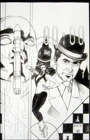 [Steed and Mrs. Peel (series 3) #3 (Cover C - Drew Johnson B&W Retailer Incentive)]