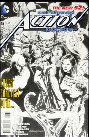 [Action Comics (series 2) 15 (variant sketch cover - Rags Morales)]