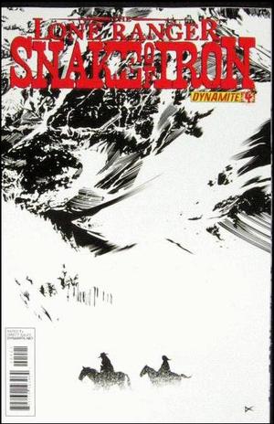 [Lone Ranger: Snake of Iron #4 (Retailer Incentive B&W Cover)]