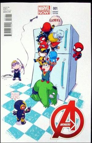 [Avengers (series 5) No. 1 (variant Baby cover - Skottie Young)]