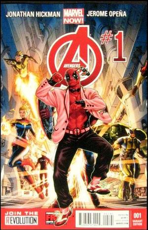 [Avengers (series 5) No. 1 (variant Deadpool cover - Dustin Weaver)]