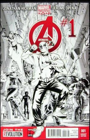 [Avengers (series 5) No. 1 (variant Deadpool sketch cover - Dustin Weaver)]
