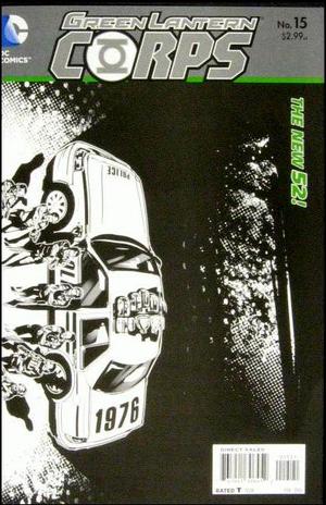 [Green Lantern Corps (series 3) 15 (variant wraparound sketch cover)]