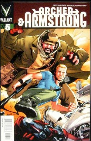[Archer & Armstrong (series 2) #5 (1st printing, variant cover - Emanuela Lupacchino left half)]