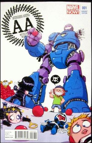 [Avengers Arena No. 1 (variant Baby cover - Skottie Young)]