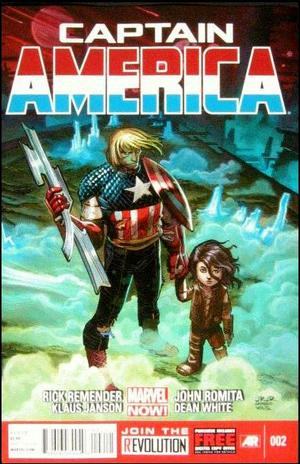 [Captain America (series 7) No. 2 (1st printing, standard cover - John Romita Jr.)]