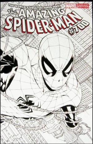 [Amazing Spider-Man Vol. 1, No. 700 (1st printing, variant sketch cover - Joe Quesada)]