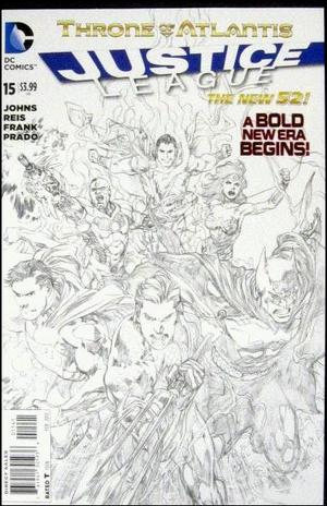[Justice League (series 2) 15 (variant sketch cover - Ivan Reis)]