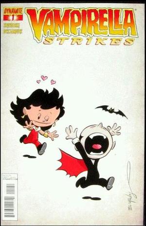 [Vampirella Strikes (series 2) #1 (Retailer Incentive Cute Cover - Chris Eliopolos)]