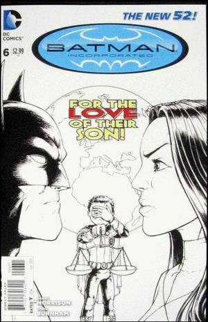 [Batman Incorporated (series 2) 6 (variant sketch cover - Chris Burnham)]