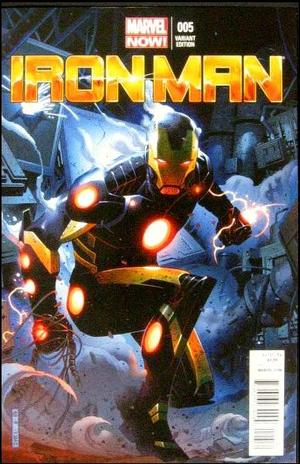 [Iron Man (series 5) No. 5 (1st printing, variant cover - Jim Cheung)]