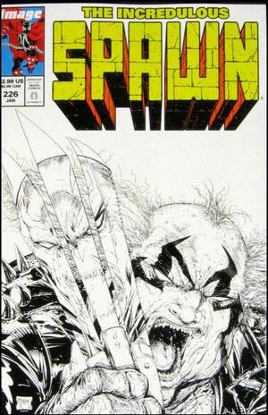 [Spawn #226 (retailer incentive B&W cover)]