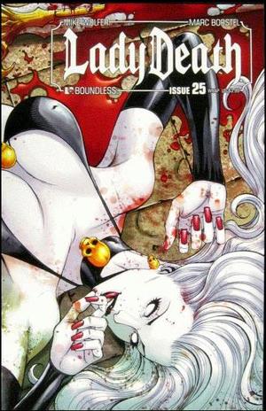 [Lady Death (series 3) #25 (wraparound cover - Pow Rodrix)]
