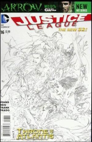 [Justice League (series 2) 16 (variant sketch cover - Ivan Reis)]