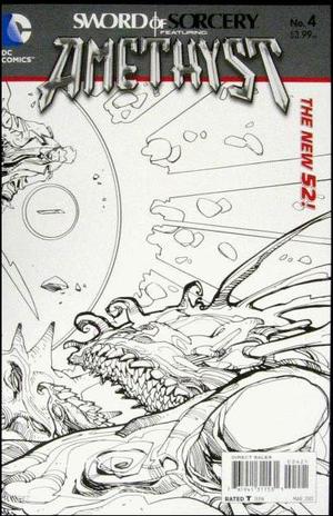 [Sword of Sorcery (series 2) 4 (variant wraparound sketch cover)]