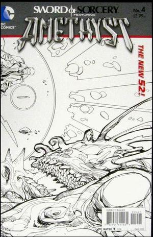 [Sword of Sorcery (series 2) 4 (variant wraparound sketch cover)]