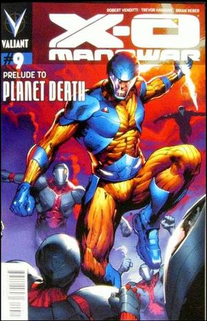 [X-O Manowar (series 3) #9 (standard cover - Trevor Hairsine)]