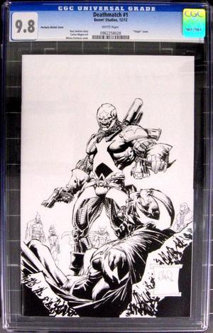 [Deathmatch #1 (1st printing, Cover C - Whilce Portacio B&W CGC 9.8 Retailer Incentive)]