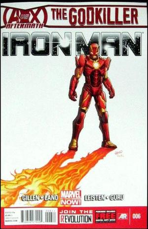 [Iron Man (series 5) No. 6 (1st printing, standard cover - Greg Land)]