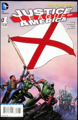 [Justice League of America (series 3) 1 (variant Alabama flag cover)]