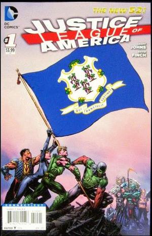 [Justice League of America (series 3) 1 (variant Connecticut flag cover)]