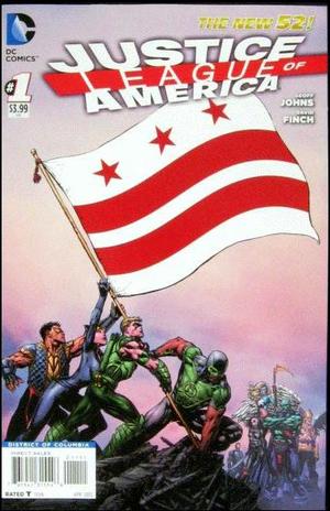 [Justice League of America (series 3) 1 (variant District of Columbia flag cover)]
