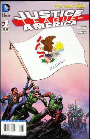 [Justice League of America (series 3) 1 (variant Illinois flag cover)]