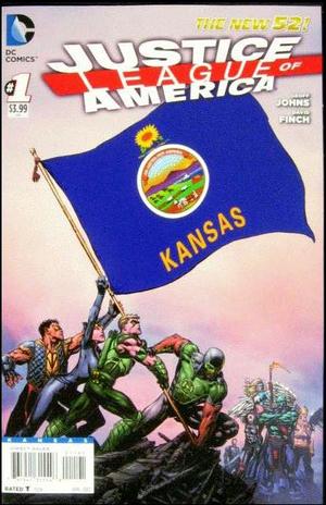 [Justice League of America (series 3) 1 (variant Kansas flag cover)]