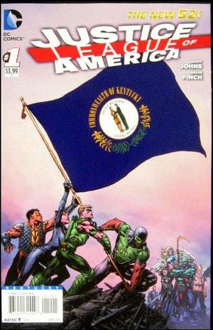 [Justice League of America (series 3) 1 (variant Kentucky flag cover)]