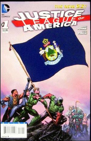 [Justice League of America (series 3) 1 (variant Maine flag cover)]