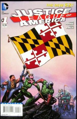[Justice League of America (series 3) 1 (variant Maryland flag cover)]