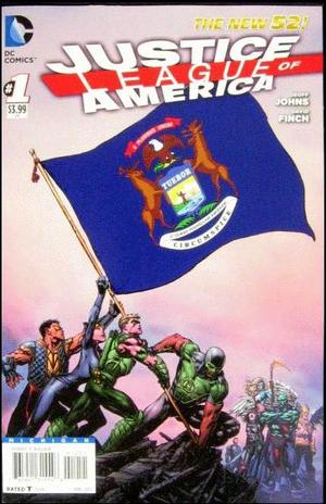[Justice League of America (series 3) 1 (variant Michigan flag cover)]