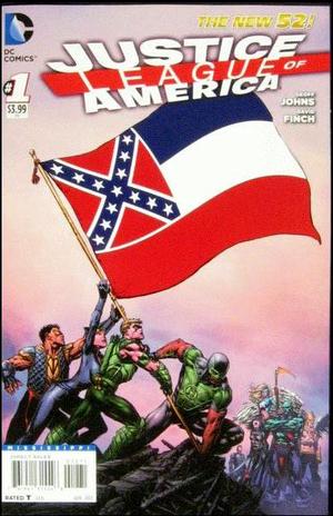 [Justice League of America (series 3) 1 (variant Mississippi flag cover)]