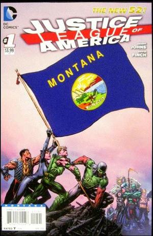 [Justice League of America (series 3) 1 (variant Montana flag cover)]