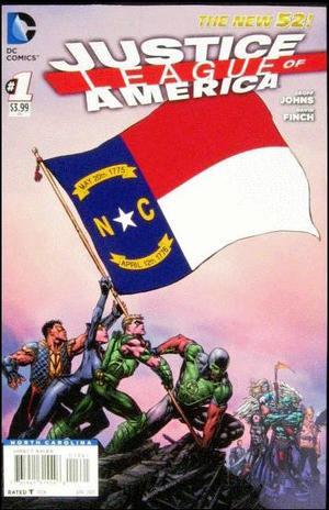 [Justice League of America (series 3) 1 (variant North Carolina flag cover)]
