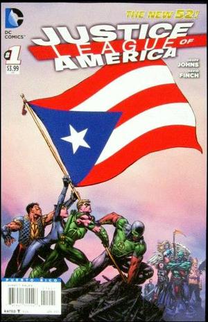 [Justice League of America (series 3) 1 (variant Puerto Rico flag cover)]