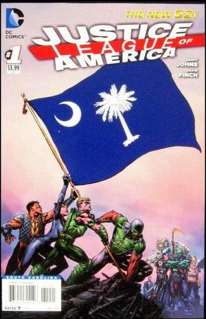 [Justice League of America (series 3) 1 (variant South Carolina flag cover)]