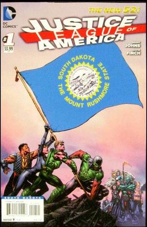 [Justice League of America (series 3) 1 (variant South Dakota flag cover)]