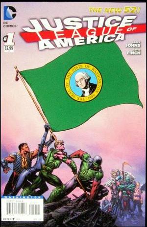 [Justice League of America (series 3) 1 (variant Washington flag cover)]