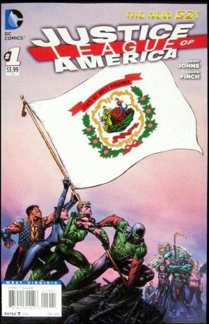 [Justice League of America (series 3) 1 (variant West Virginia flag cover)]