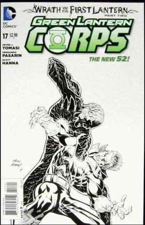 [Green Lantern Corps (series 3) 17 (variant sketch cover)]