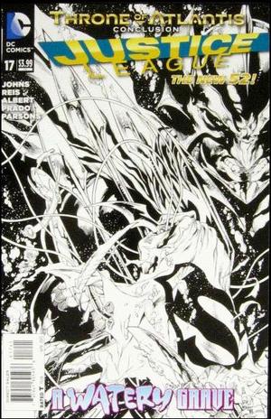 [Justice League (series 2) 17 (variant sketch cover - Ivan Reis)]